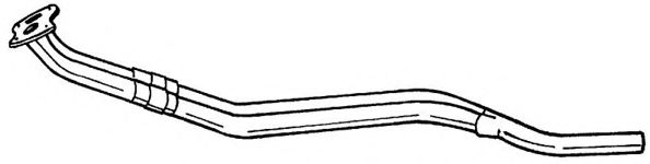 Труба выхлопного газа AKS DASIS SG55106