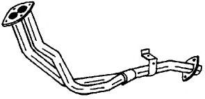 Труба выхлопного газа AKS DASIS SG50175