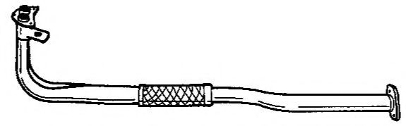 Труба выхлопного газа AKS DASIS SG38102