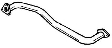 Труба выхлопного газа AKS DASIS SG25174