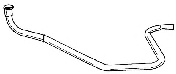 Труба выхлопного газа AKS DASIS SG25129