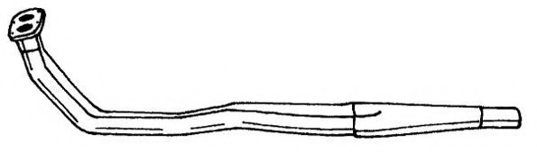Труба выхлопного газа AKS DASIS SG12120