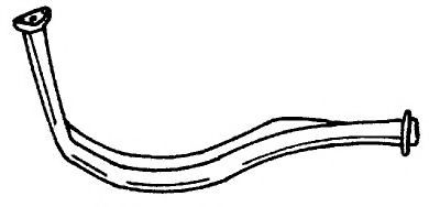 Труба выхлопного газа AKS DASIS SG12106