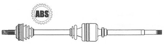 Приводной вал FARCOM 122581