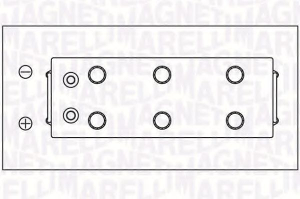 Стартерная аккумуляторная батарея MAGNETI MARELLI 067300360005