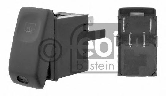 Выключатель, обогреватель заднего стекла FEBI BILSTEIN 15628
