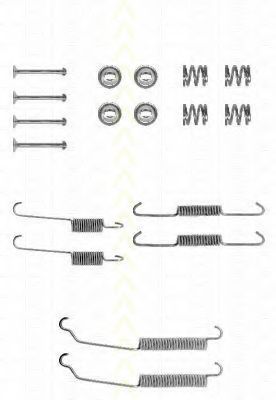 Комплектующие, тормозная колодка TRISCAN 8105 102564