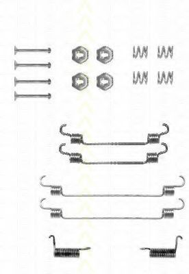 Комплектующие, тормозная колодка TRISCAN 8105 142560
