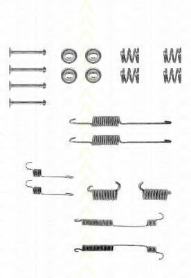 Комплектующие, тормозная колодка TRISCAN 8105 162392