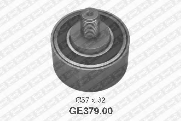 Паразитный / Ведущий ролик, зубчатый ремень SNR GE379.00