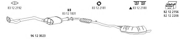 Система выпуска ОГ HJS BMW_97