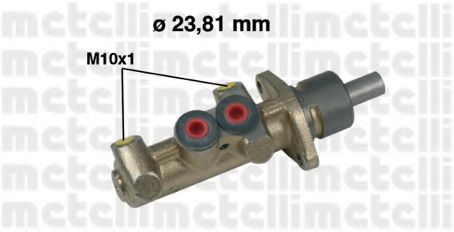 Главный тормозной цилиндр METELLI 05-0252