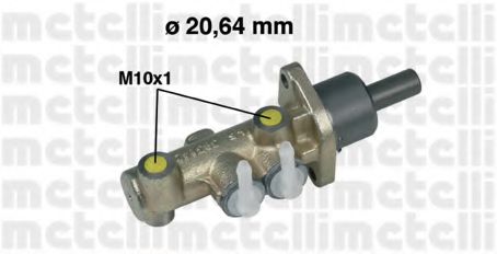 Главный тормозной цилиндр METELLI 05-0279