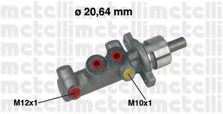 Главный тормозной цилиндр METELLI 05-0416