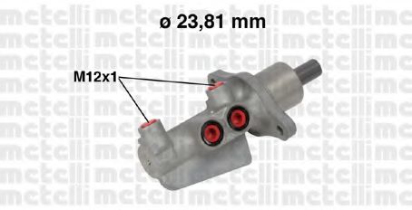 Главный тормозной цилиндр METELLI 05-0739