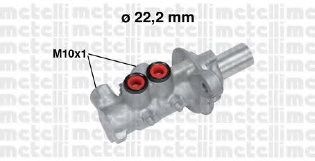 Главный тормозной цилиндр METELLI 05-0740