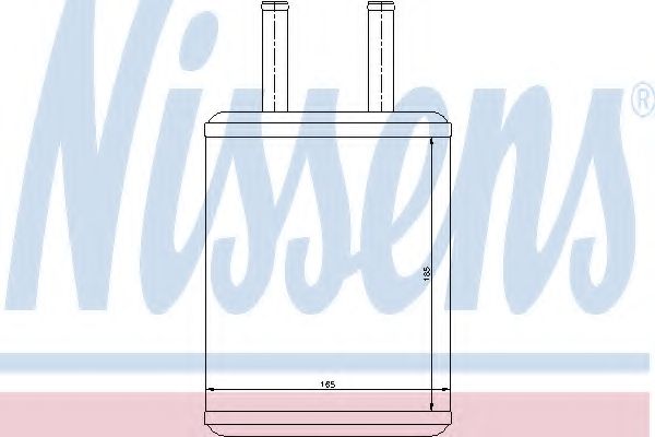 Теплообменник, отопление салона NISSENS 77503