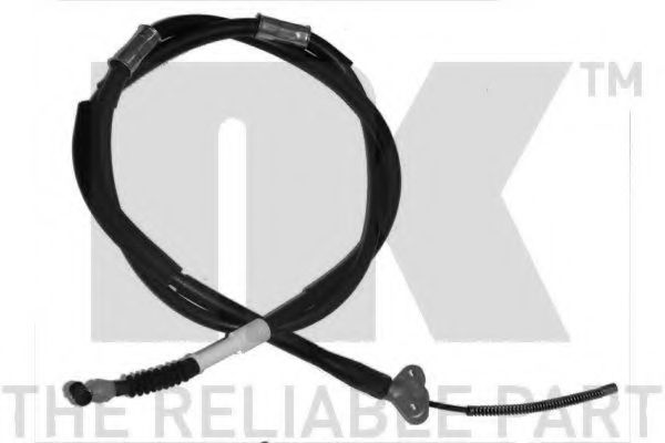 Трос, стояночная тормозная система NK 904599