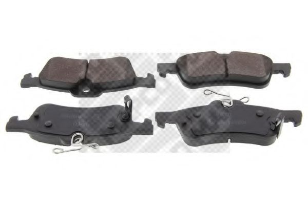 Комплект тормозных колодок, дисковый тормоз MAPCO 6871