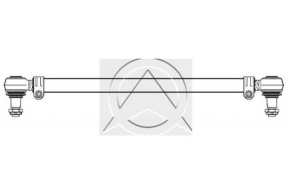 Поперечная рулевая тяга SIDEM 500431