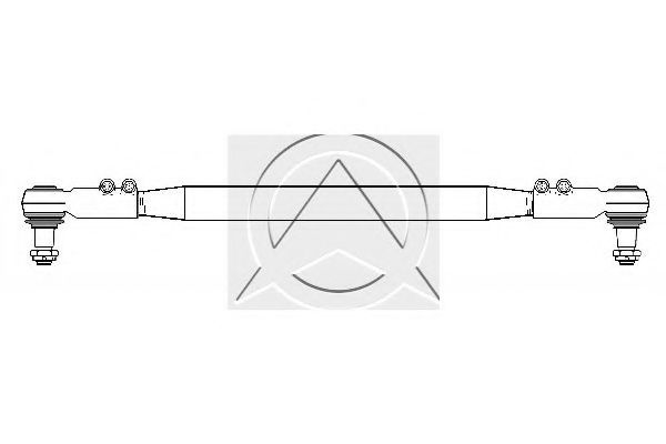 Поперечная рулевая тяга SIDEM 501338