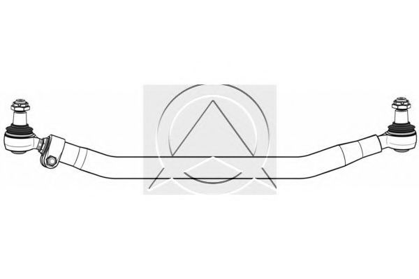 Поперечная рулевая тяга SIDEM 680239