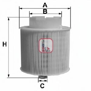Воздушный фильтр SOFIMA S 7598 A
