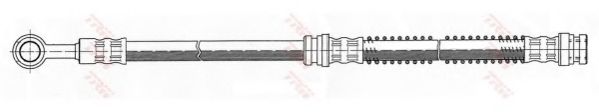 Тормозной шланг TRW PHD516