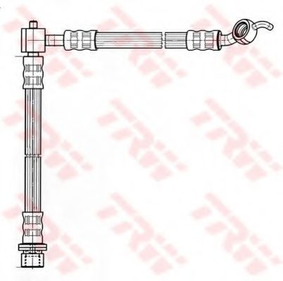 Тормозной шланг TRW PHD930