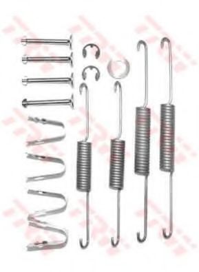 Комплектующие, тормозная колодка TRW SFK66