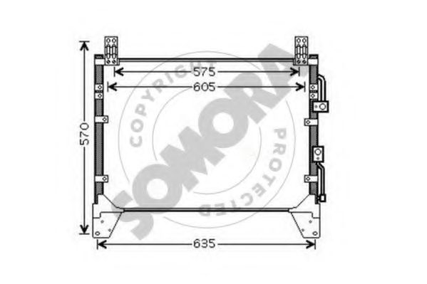 Конденсатор, кондиционер SOMORA 065060