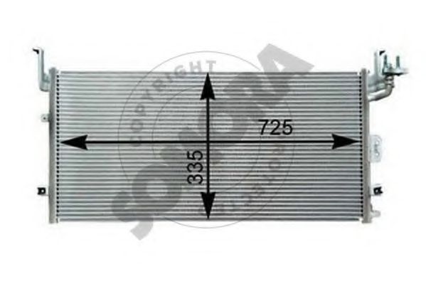 Конденсатор, кондиционер SOMORA 117060