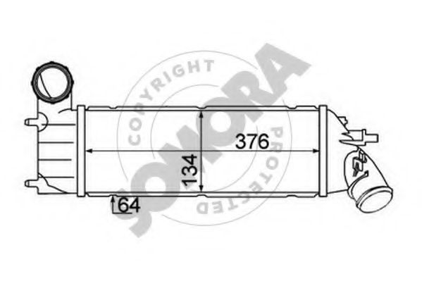 Интеркулер SOMORA 085245B