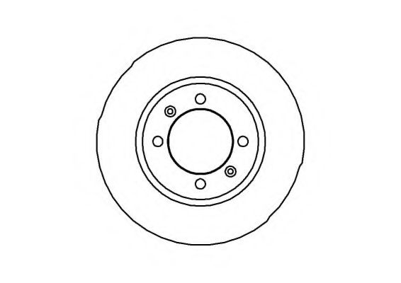 Тормозной диск NATIONAL NBD143