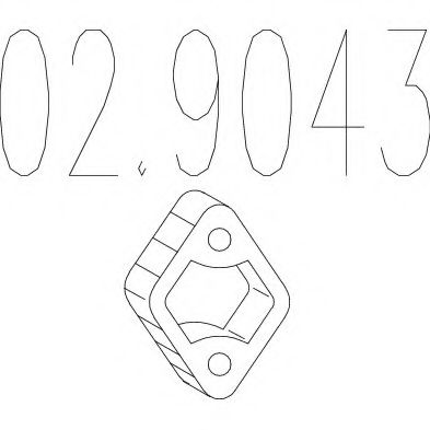 Буфер, глушитель MTS 02.9043