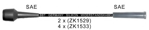 Комплект проводов зажигания BBT ZK1533