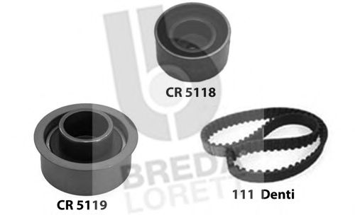 Комплект ремня ГРМ BREDA  LORETT KCD0656