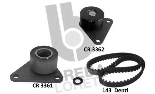 Комплект ремня ГРМ BREDA  LORETT KCD0758