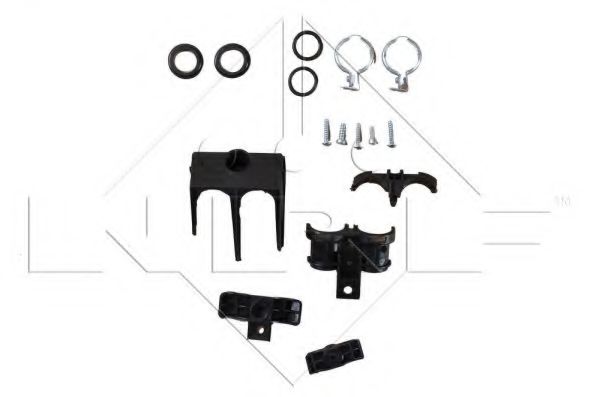 Теплообменник, отопление салона NRF 54208