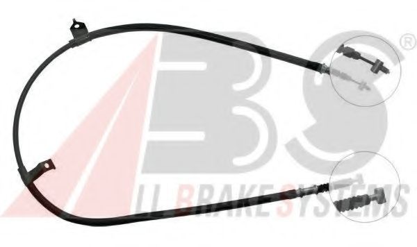 Трос, стояночная тормозная система A.B.S. K14877