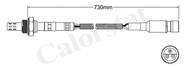 Лямбда-зонд CALORSTAT by Vernet LS130089