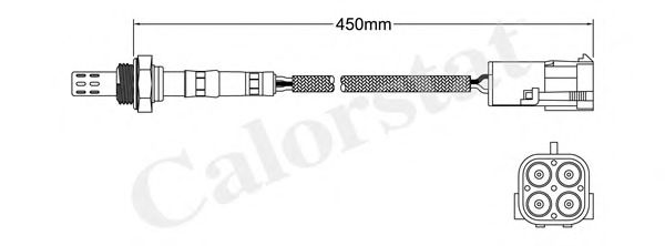 Лямбда-зонд CALORSTAT by Vernet LS130266