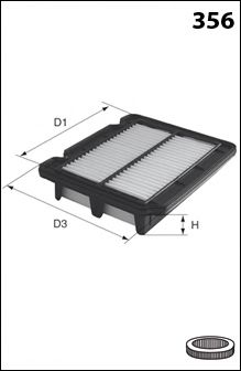 Воздушный фильтр MECAFILTER ELP9200