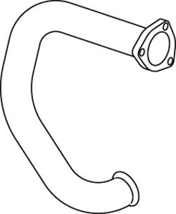 Труба выхлопного газа DINEX 69120