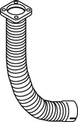 Труба выхлопного газа DINEX 23100