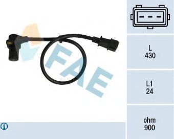 Датчик импульсов; Датчик частоты вращения, управление двигателем FAE 79054