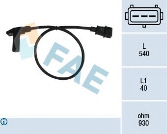 Датчик импульсов; Датчик частоты вращения, управление двигателем FAE 79097