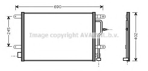 Конденсатор, кондиционер AVA QUALITY COOLING AI5194