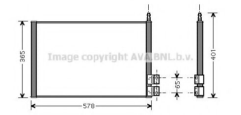 Конденсатор, кондиционер AVA QUALITY COOLING FD5328