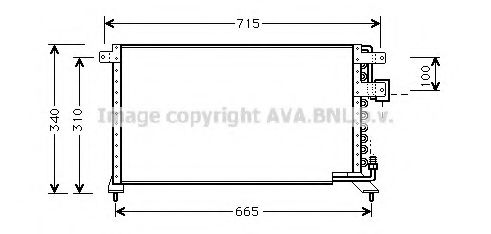 Конденсатор, кондиционер AVA QUALITY COOLING HD5084